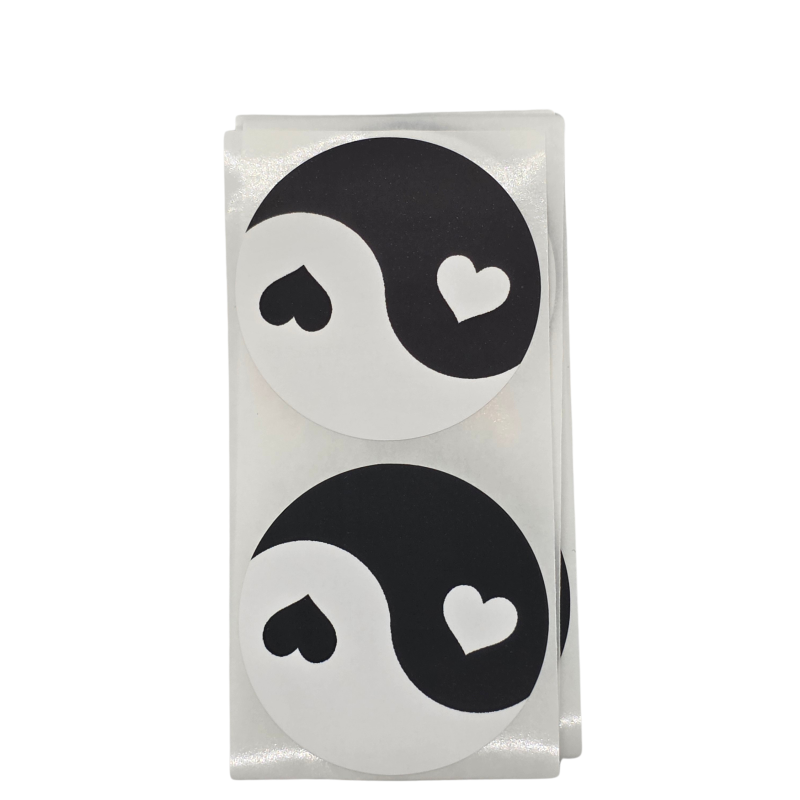 Yin yang zwart/wit